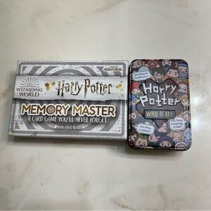 Harry Potter Memory Master Card Game & Who is it? Game